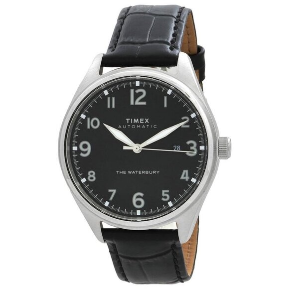 NWT Authentic Timex Fashion Men's Automatic Steel Authentic Watch - Picture 1 of 3